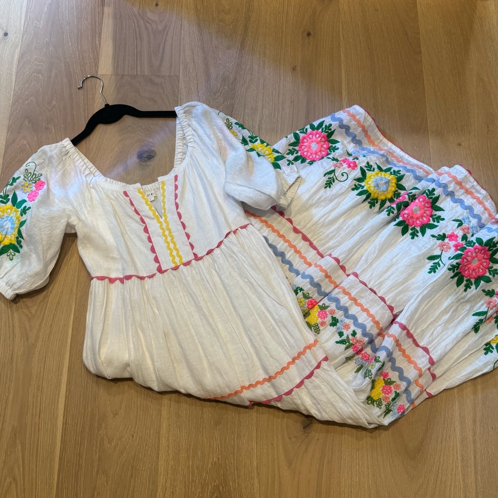 Roller rabbit maxi dress